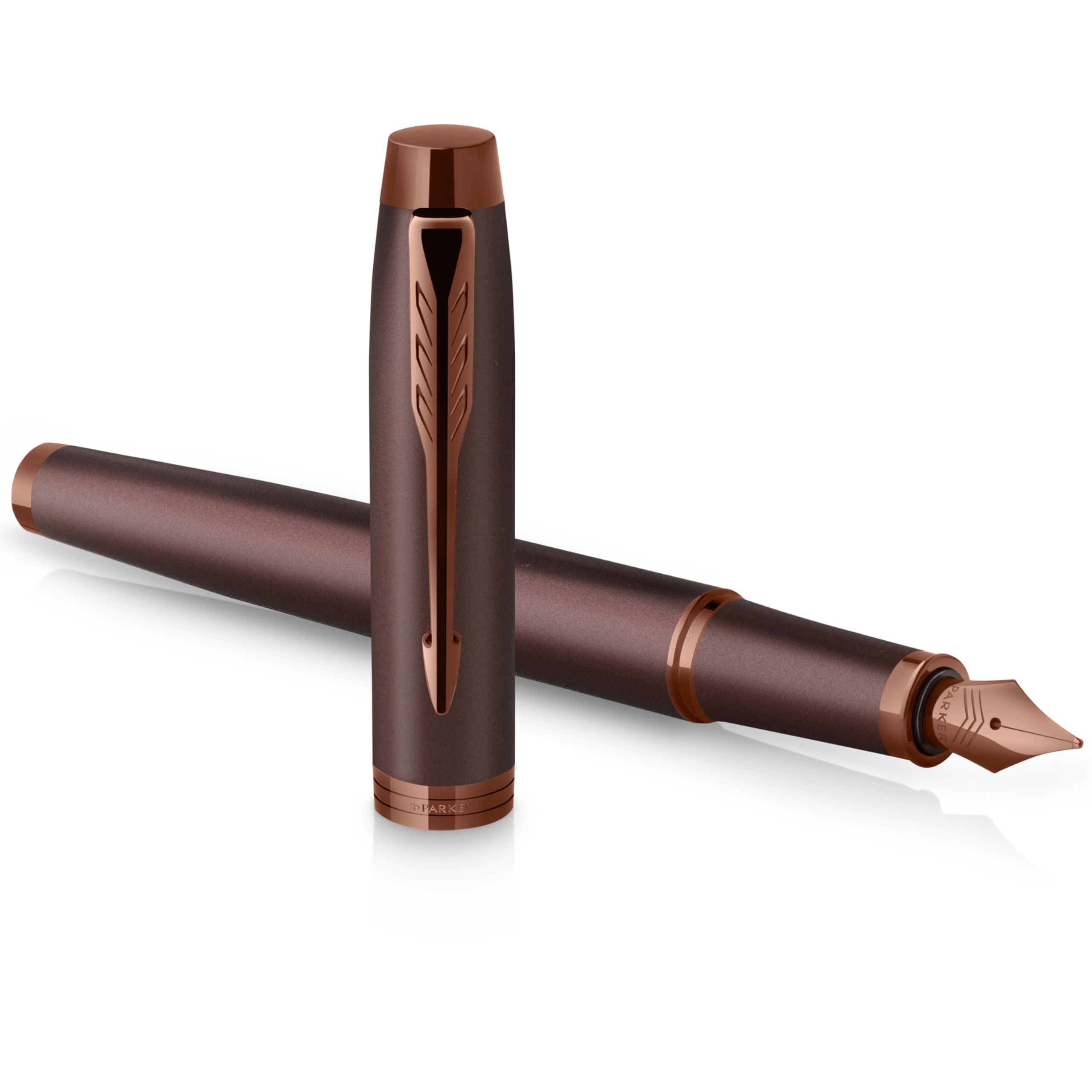 Amazon.com : PARKER IM Monochrome Fountain Pen | Burgundy Finish